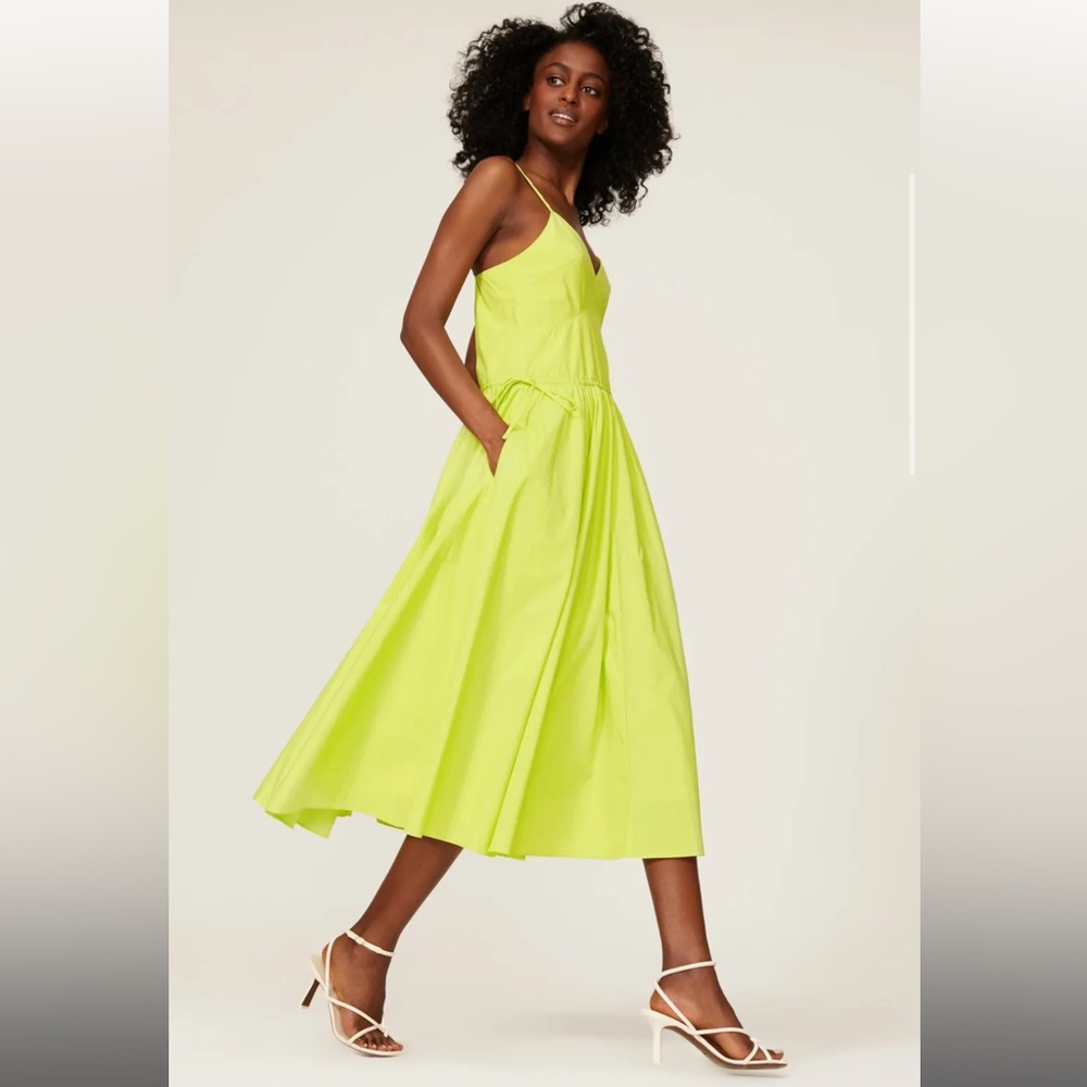 Jason Wu x RTR Yellow Midi Dress - Picture 2 of 12